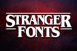 Stranger Fonts